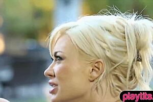 i fucked my busty trophy wife outdoor with the masseuse