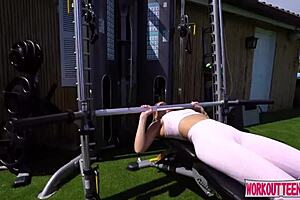 Evelyn Payne Stretches Blonde Ass With Blowjob Fingering And Doggystyle Cock Action