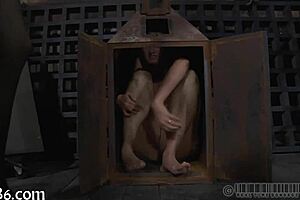 hotty is inside the cage