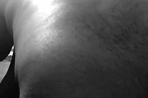 Latina couple has a quick fuck in the bathroom