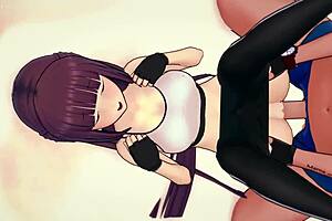 fern wearing sport outfit having fun