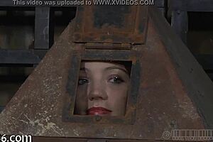 hotty is inside the cage