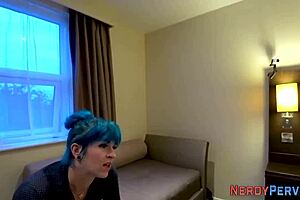 Leeds Nerd Tricked into First Time Cum in Mouth Blowjob Reality