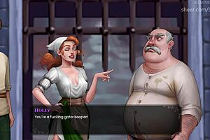 Perverted Boris Spanks Tree Resembling Ass In Wal 15