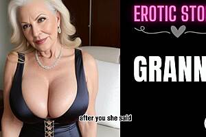 Older woman's pleasure: It was the first installment that my step grandmother had