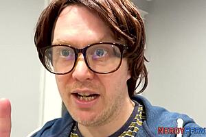 Yorkshire losers tricked into blowjob by big tits british amateur