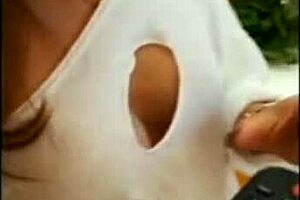 I, the TV repairman, enjoy blowjob from innocent Chinese girl