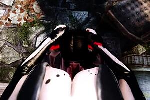 Chaconne, suck off aya in public?