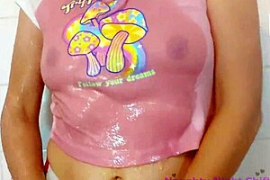 Big Ass Stepsister In Shower