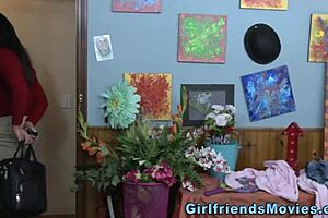 Pussy eaten by lesbian teen who rims milf