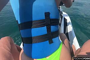 Jetski Pov Fuck With Wild Mackenzie Mace And Aquatic Voyeurs I Love Miami