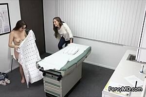 Doctor Spies On Patient's Big Tits