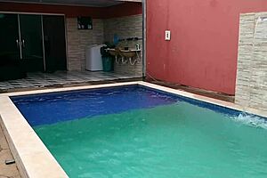 Teen babe wears very short skirt crooked and gets pregnant in pool, next lover takes her anal and doggy style