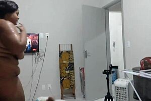 Gordinha madrasta latina fode enteado com anal squirting and cumshot in homemade sex