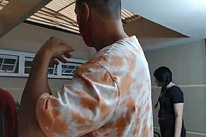 Oh wow, Sara Rosa and Branca de Neve unleash wild anal blowjob action behind the scenes!