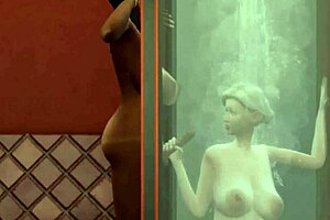 tammy's big tits dominate arab orgy group