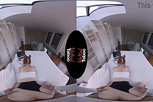 Intense Virtual Taboo Scene With Shaved Pussy And Hardcore Blowjob