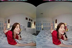 Sexy Brunette Aubree Valentine Bent Over in Doggystyle and Cowgirl Riding for Creampie