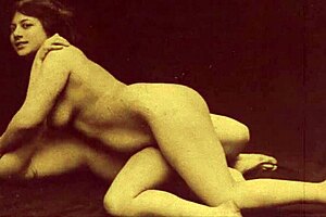 Vintage Old Threesome with Hairy Retro Action