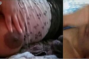 another big tits hotwife wants me to masturbate while she touches her pussy