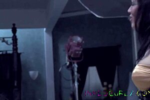 Big boobed latina with tattoo gets fucked 😍