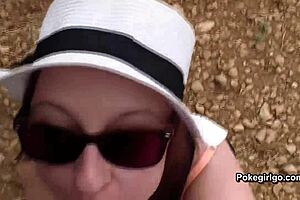 Outdoor cum in mouth 🍆