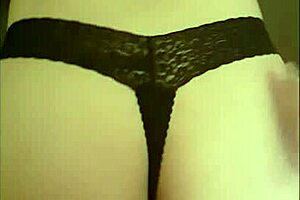 Tinder Date Bent Over in Living Room