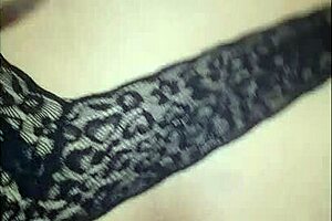 Tinder Date Bent Over in Living Room