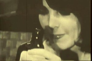 Vintage Old Threesome with Hairy Retro Action