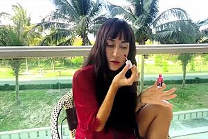 sexy beauty girl unlocks makeup secrets