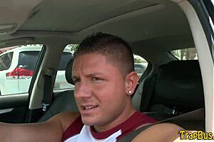 Deluded Hetero Man Gets Banged by Gay Guy in Bisexual Blowjob