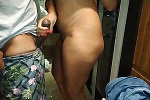 Oh wow, Sara Rosa and Branca de Neve unleash wild anal blowjob action behind the scenes!