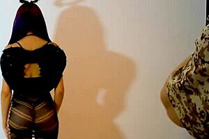 Intense Behind-The-Scenes Halloween Fuck With Photographer And Latina Teen