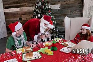 A crazy family Christmas with an erotica to it
