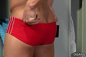 marcus isaacs and austin keyes having locker room fun with deepthroat and anal?