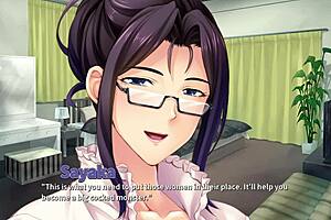 Wow! Mommy Sensei Sucks Me Off in Horny Homework Ep1!