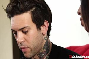 Brandy Aniston bends over for big tit riding and missionary fun 😏