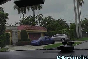 Horny teen 18+ gets facialized!