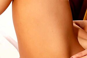 Aletta ocean relaxing slowly with close-up cock slideshow!