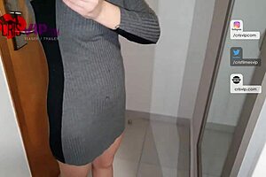 Cristina Almeida dogging with corno in wedding group fun