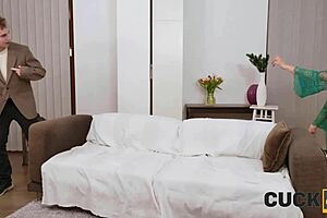 Cuck4k no more sex, Latina wife caught with husband watching assfucking