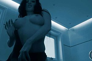 Alisha sweet strips for you and gets fucked instead