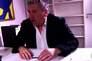 Jasmine La Rouge confesses her sex adventures, sucking cock and getting cumshots on small tits in part 5.