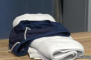 marcus isaacs and austin keyes having locker room fun with deepthroat and anal?