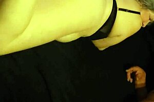 I caught my horny milf hotwife Jucee seducing a big black cock while filming part 2.