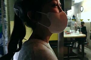 Japanese Babe Rides Cowgirl with Natural Tits Bouncing. Slender Beauty Cums Hard in Homemade Action!