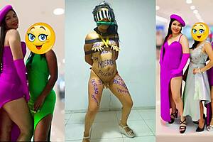 Slave Samanta Dances While Whipped, Humiliated, And Forced To Sing