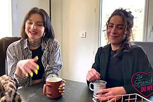 I’m So Overwhelmed by Crystal and Man�a, Two Naughty Brunettes Craving Wild Group Action Every Day