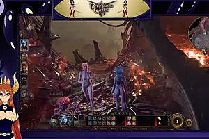 Ever seen Baldur's Gate 3 Lex get so lewd?