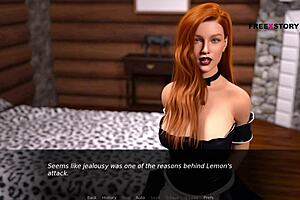 John masturbation and Lemon in a mobile game